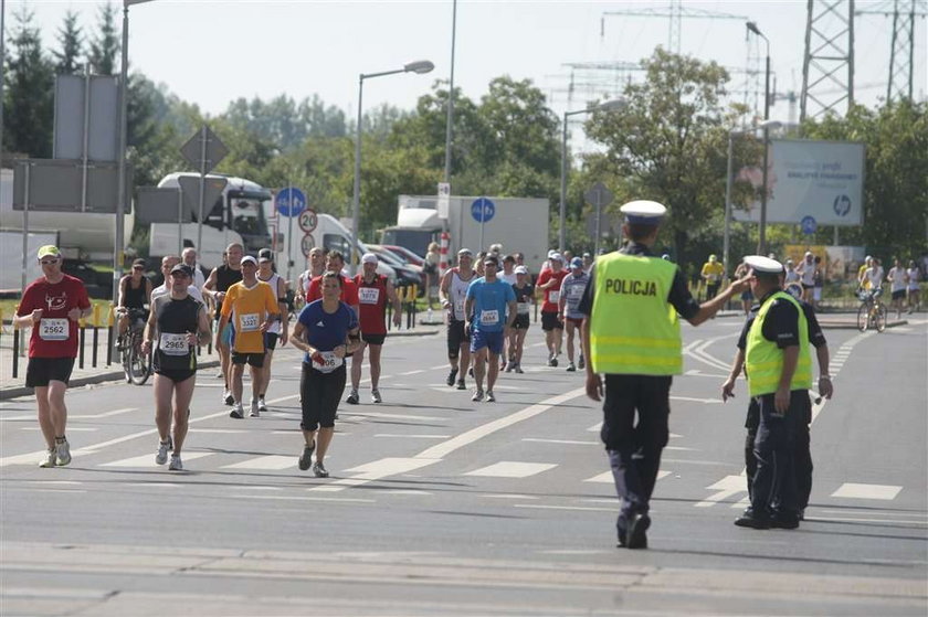 Maraton zakorkował miasto