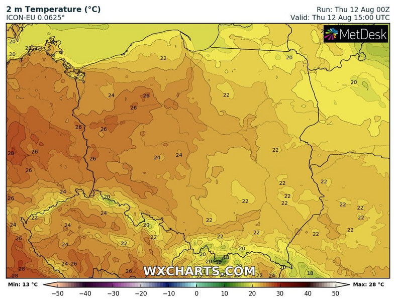 Na zachodzie zrobi się gorąco