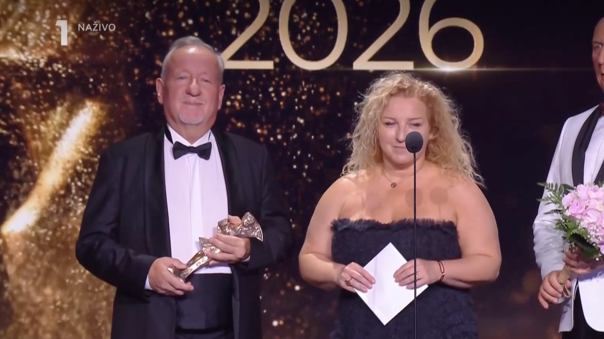 Generálna riaditeľka STVR Martina Flašíková na Slovenke roka 2026.