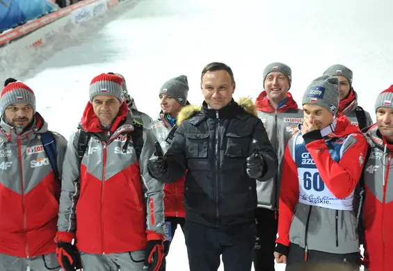 Kamil Stoch może mieć dzisiaj problem, bo w konkursie startuje też… Andrzej Duda. Wpadka na stronie Kancelarii