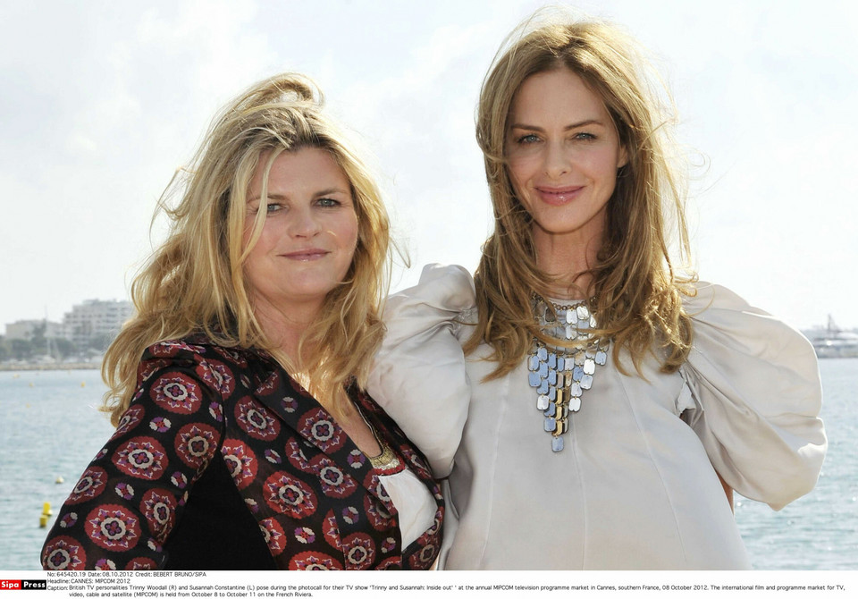 Susannah Constantine i Trinny Woodall, 2012 r. 