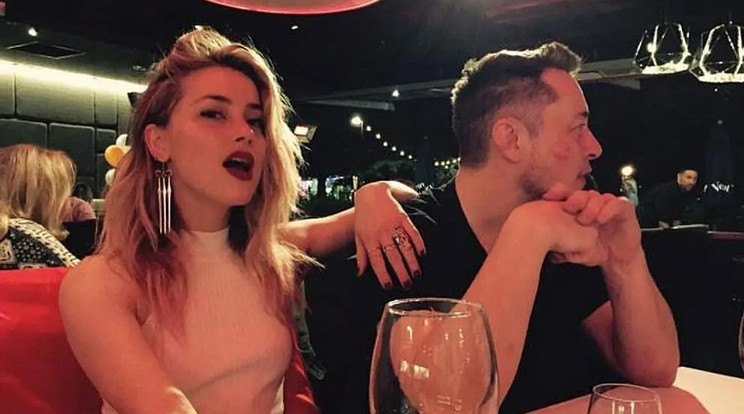 Amber Heard és Elon Musk 2018-ban járt együtt / Fotó: Instagram