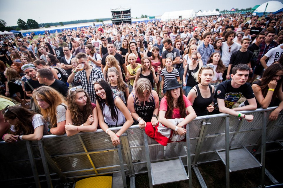 Jarocin 2015: publiczność na koncercie Curly Heads