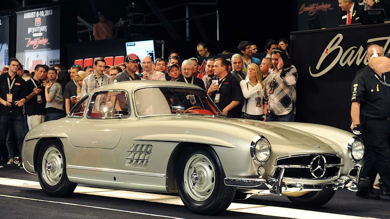 ClarkGable-1955-mercedes-300sl Credit BarrettJackson