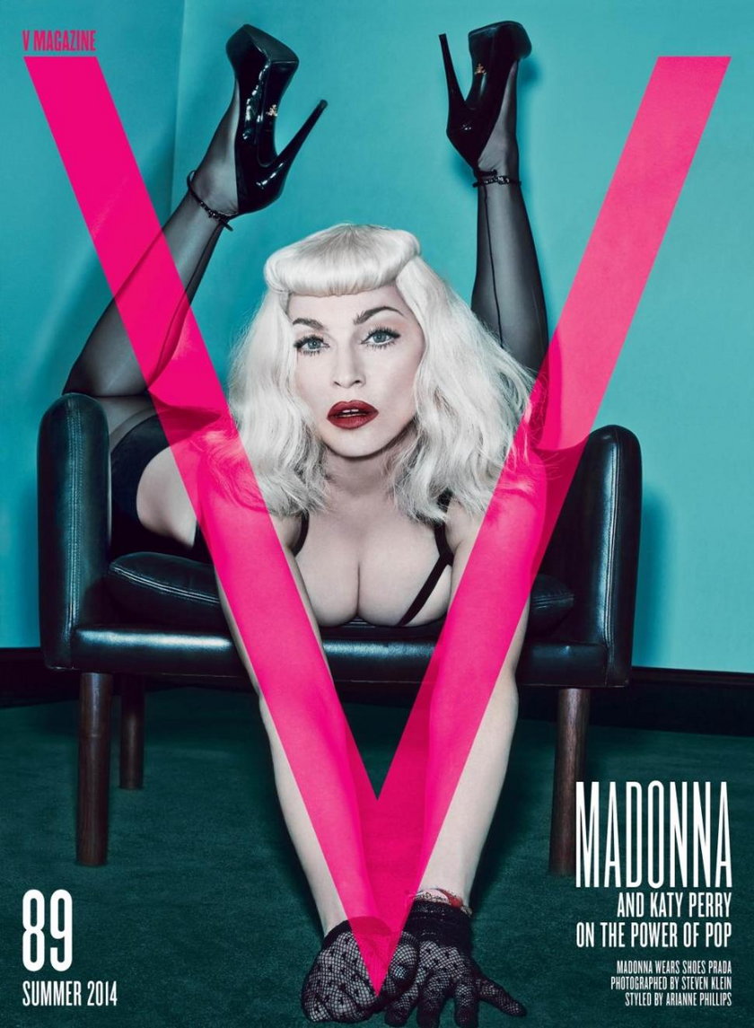 Madonna i Katy Perry w "V Magazine"