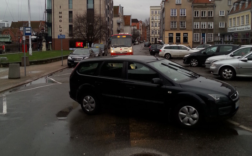 Zdjęcie parkowania przesłała nam Straż Miejska w Gdańsku