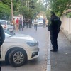 uviđaj policije ispred restorana na Senjaku