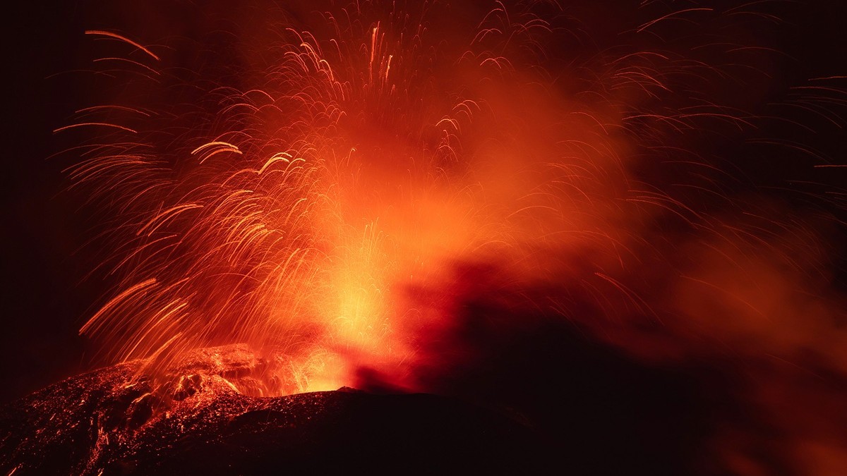 Erupcija Etne na Siciliji