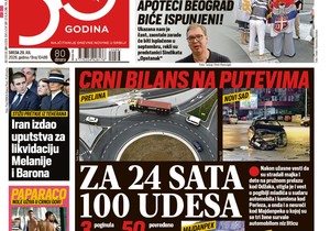 Blic naslovna strana za 29.7.