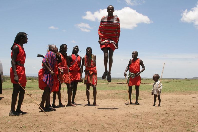 The Maasai tribe of Kenya