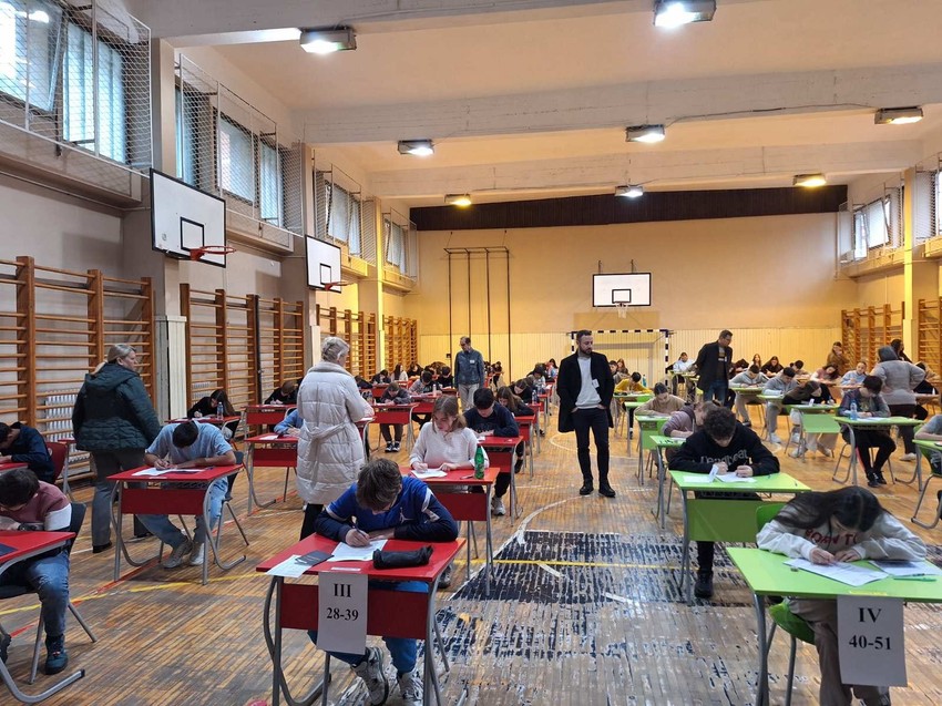 Proba male mature u OŠ "Radoje Domanović" u Nišu