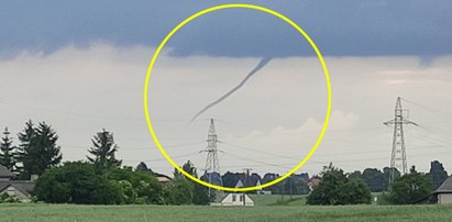 Chwile grozy koło Lublina. Mieszkańcy zobaczyli to na niebie. Jest nagranie