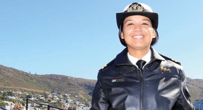 Lieutenant Commander (Lt Cdr) Gillian Malouw was among three officers who perished during a fateful incident at sea on Wednesday.