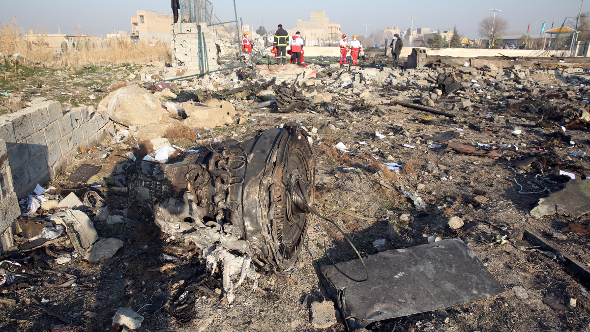 Iran: Katastrofa samolotu. Ambasada Ukrainy zmienia swoje oświadczenie
