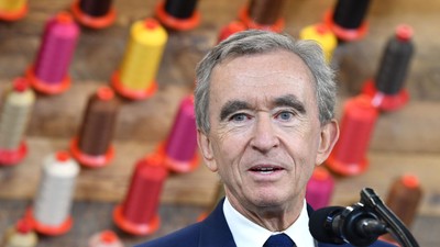 Bernard Arnault, CEO of luxury-goods conglomerate LVMH.Nicholas Kamm/Getty Images