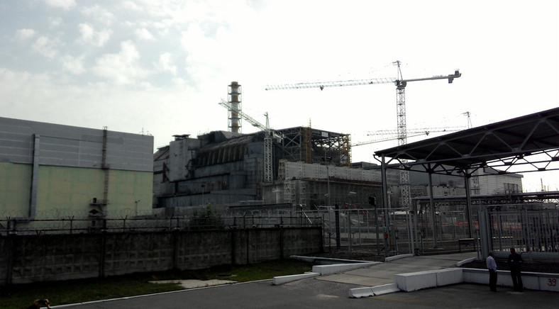 Reaktor bloku numer 4, fot. własne