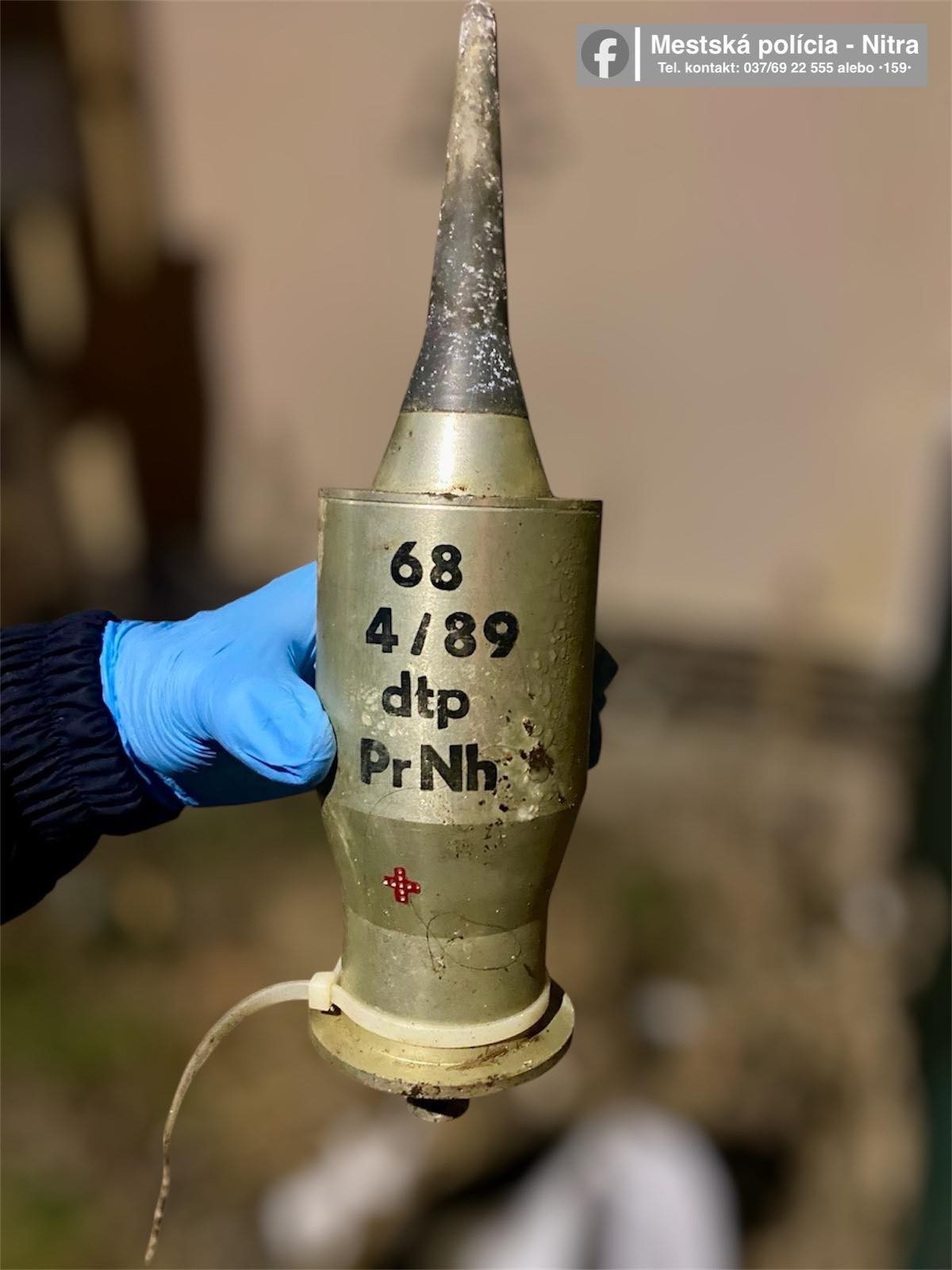 Na autobusovej stanici v Nitre ležala igelitová taška s vojenskou muníciou.