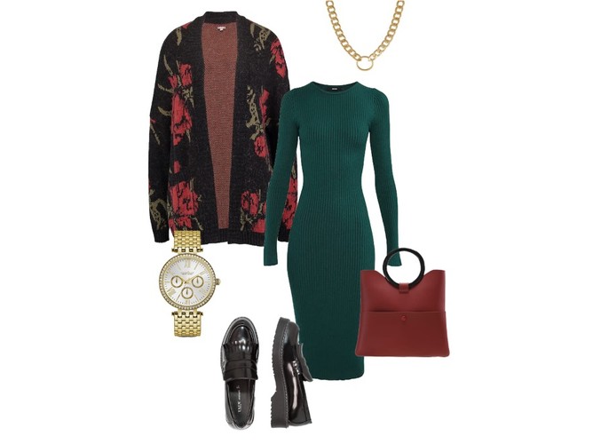 STYLIZACJE z kardiganem