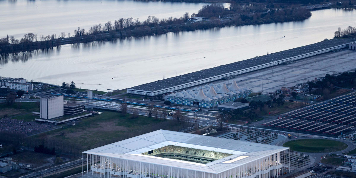 The Matmut Atlantique Stadium in France was dubbed the best architectural structure in the sports category.