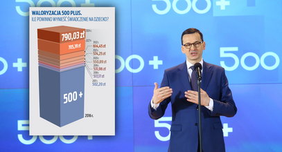 Eksperci wyliczyli, ile dziś powinno wynosić 500 plus. Kwota zaskakuje