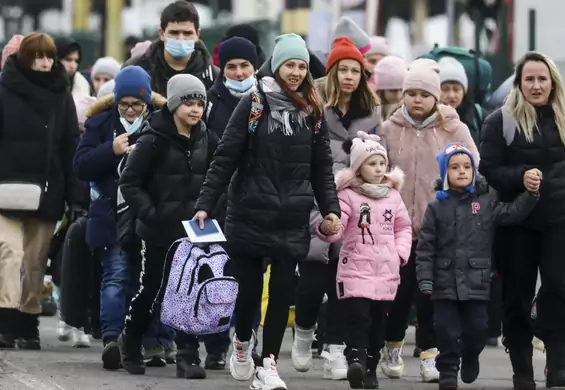 Sondaż IBRiS: ponad 90 proc. Polaków jest gotowych na przyjęcie uchodźców z Ukrainy