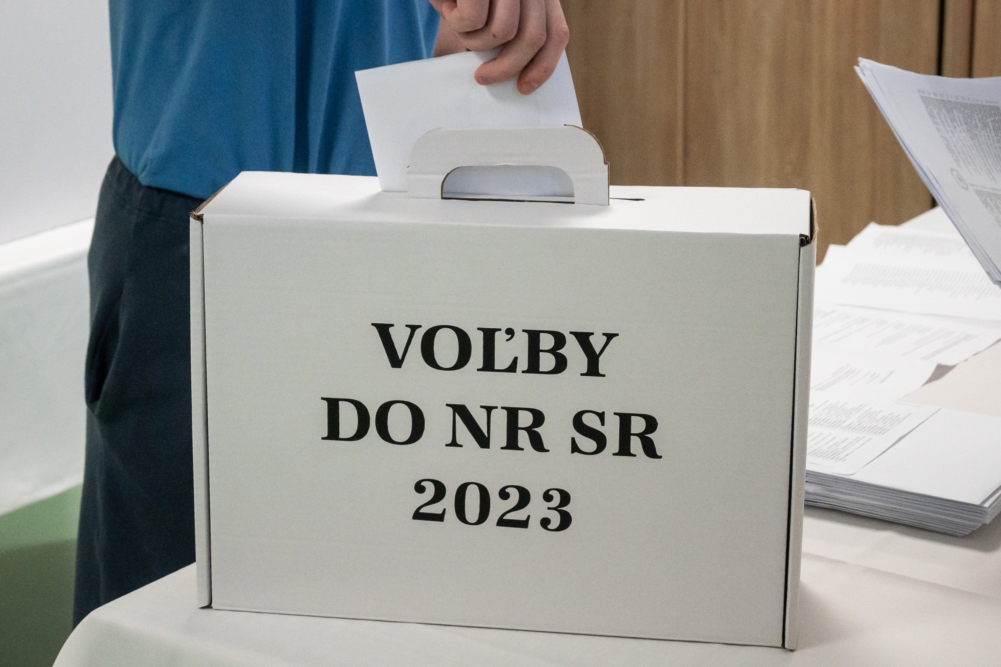 Predčasné parlamentné voľby na Slovensku.