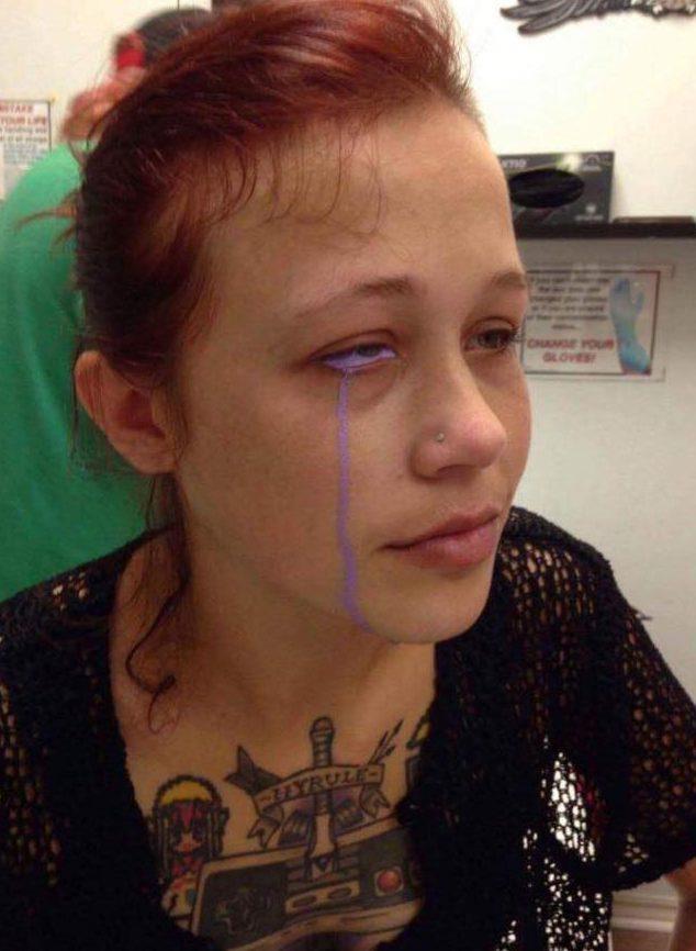 Tatuażysta zepsuł kobiecie oko