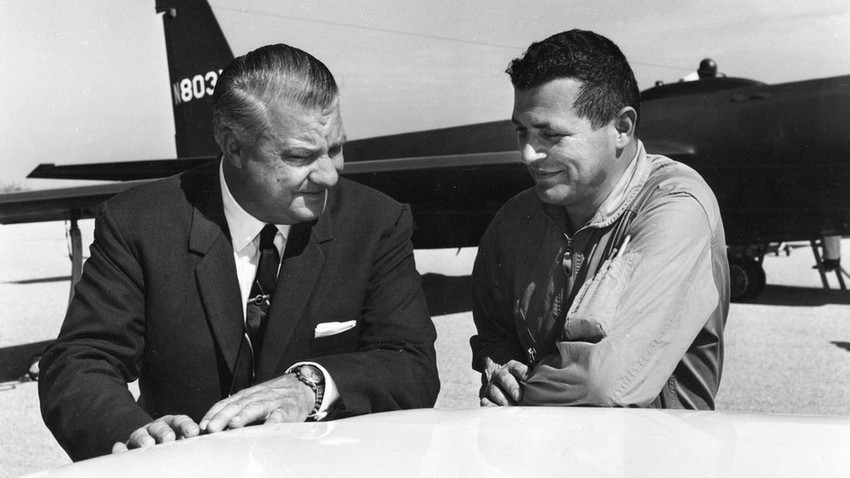 Američki pilot Geri Pauers (desno), razmenjen je 1962. za sovjetskog agenta Rudolfa Abela | Foto: Reuters