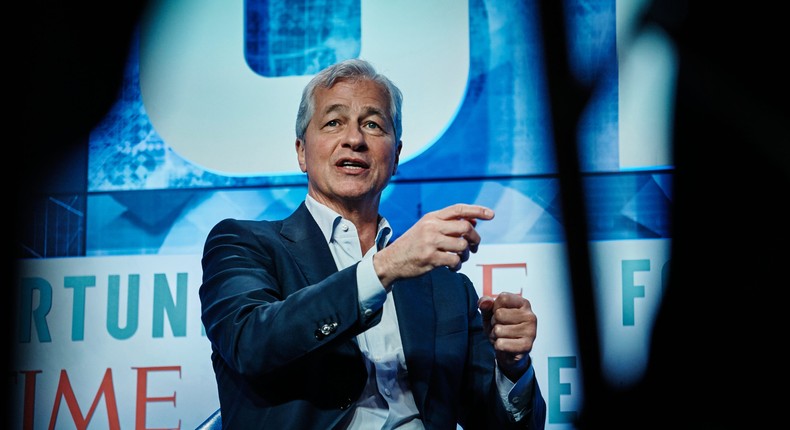 Jamie Dimon, the chief executive of JPMorgan.