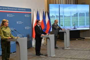 Szef MSWiA: Bardzo poważnie rozważamy zabezpieczenie całej wschodniej granicy