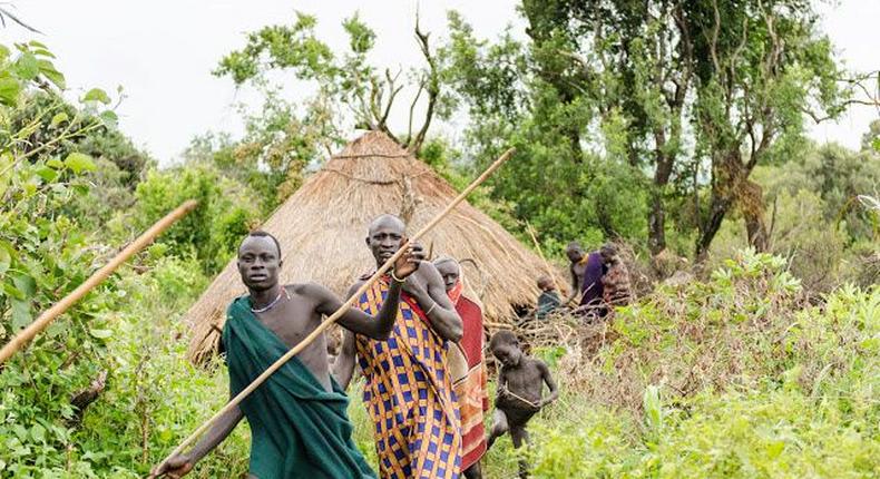 Les Suri d'Ethiopie