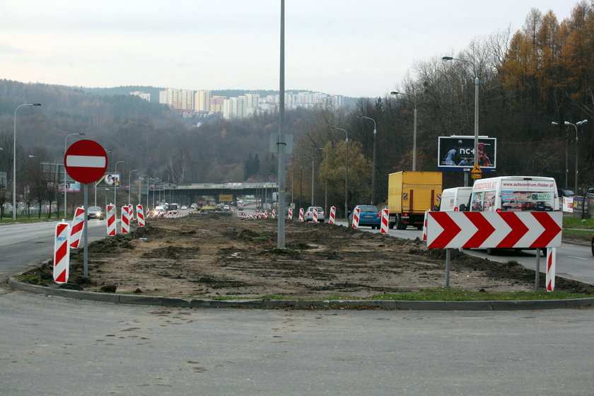 początek budowy nowej linii tramwajowej na Morenę