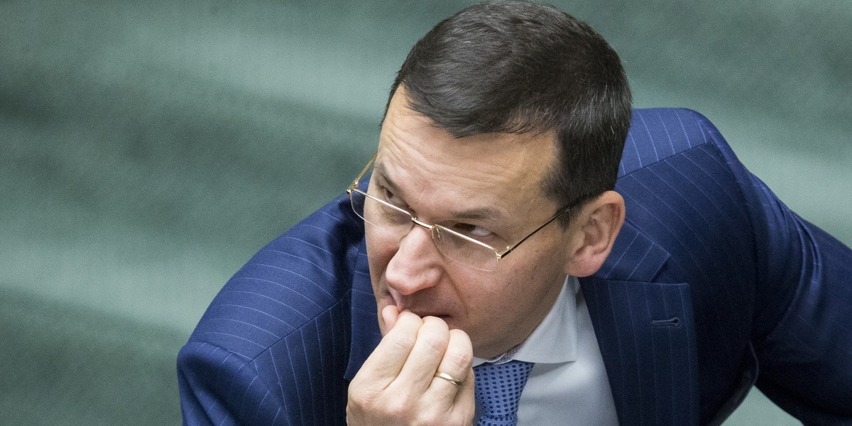 Wicepremier Mateusz Morawiecki kieruje resortem finansów od września 2016 r.