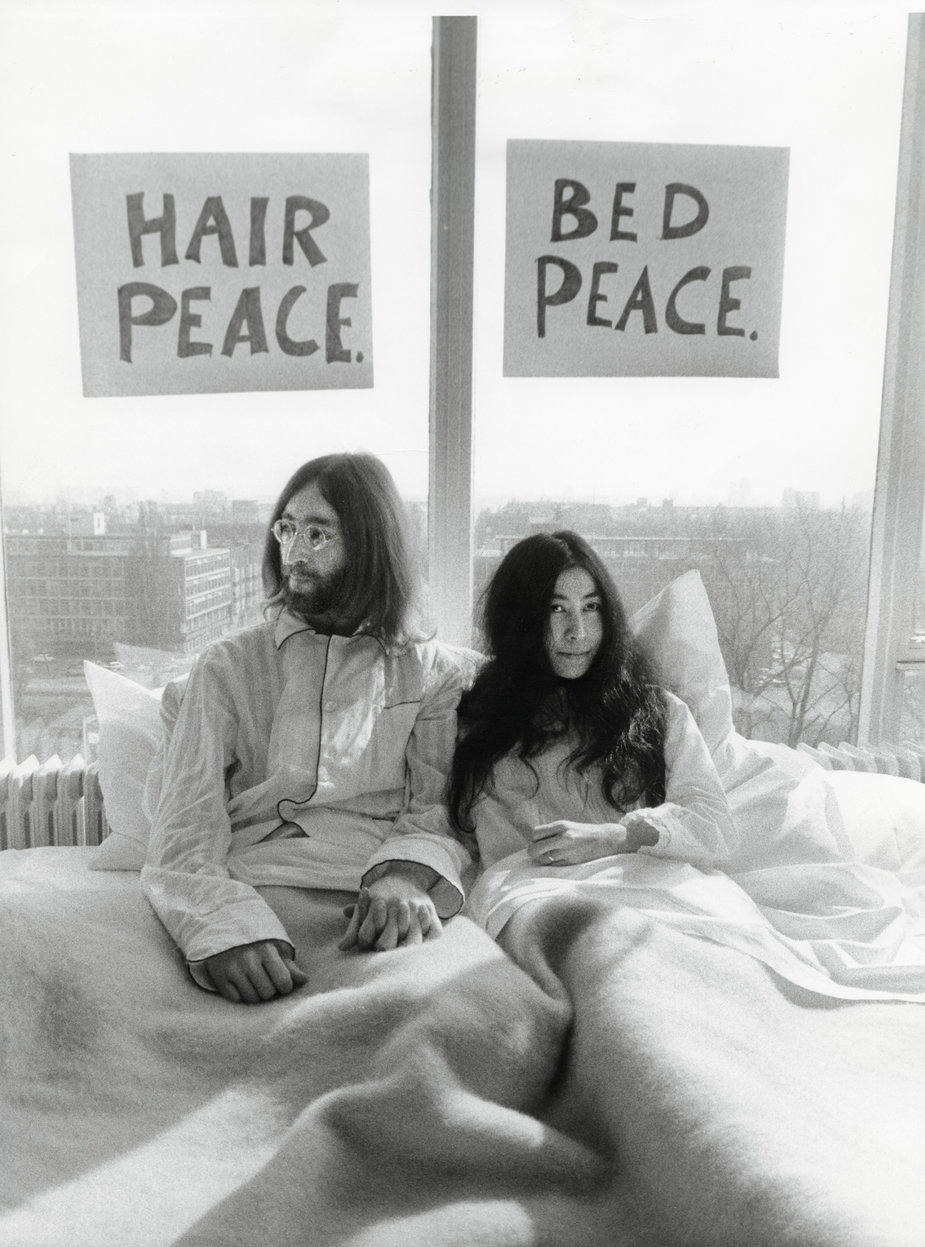 John Lennon i Yoko Ono w 1969 r.