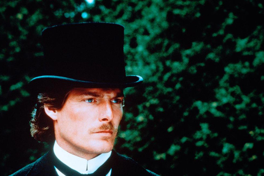Christopher Reeve jako Basil Ransome w filmie "Bostończycy" (1985)