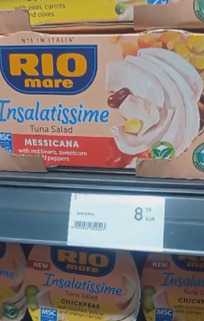 Ľudí prekvapili ceny v chorvátskom obchode.