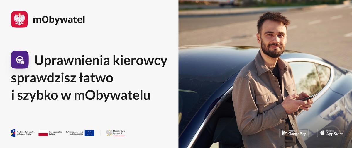 mObywatel uprawnienia kierowcy