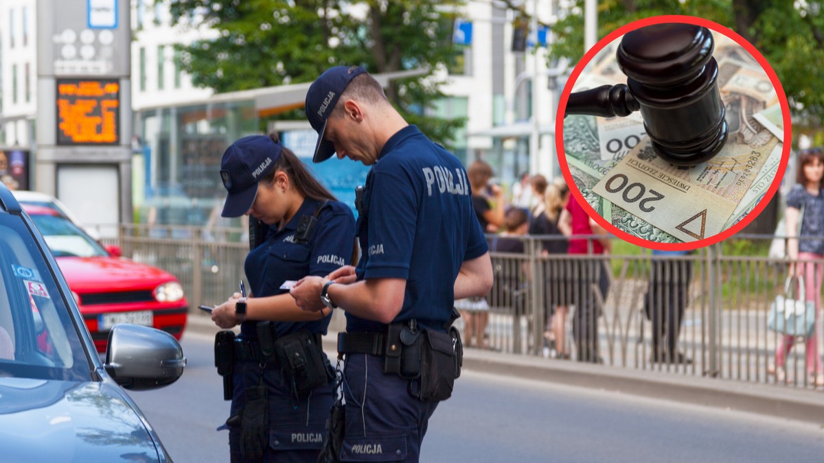 przestępstwo, wykroczenie Ruch drogowy, mandat, kierowcy