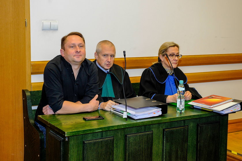 Kamil Durczok w sądzie