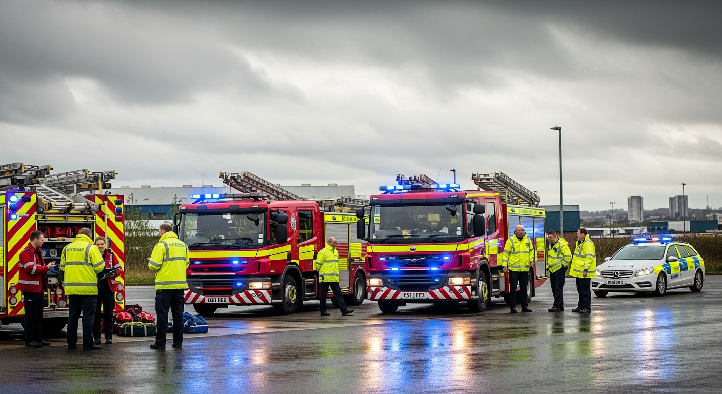 Explosions rock Southall as massive warehouse fire tears through West London