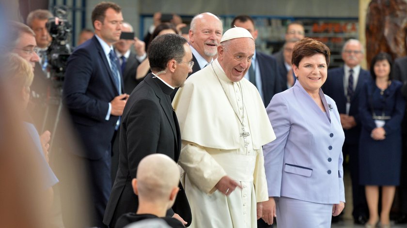 ŚDM 2016 w Krakowie. Papież w szpitalu dziecięcym w Prokocimiu