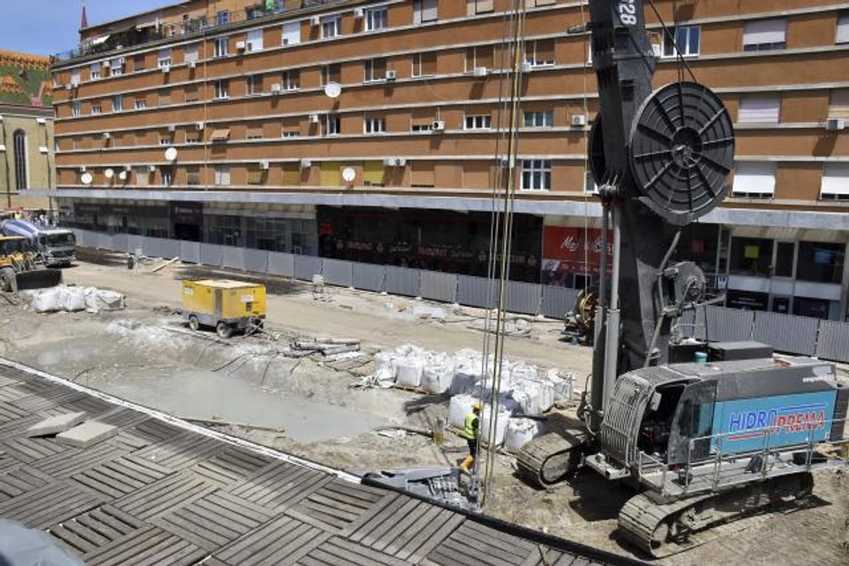 Izgradnja podzemnih garaža u centru Novog Sada