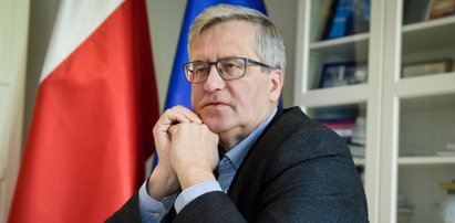 Komorowski wskazał najlepszego kandydata na prezydenta