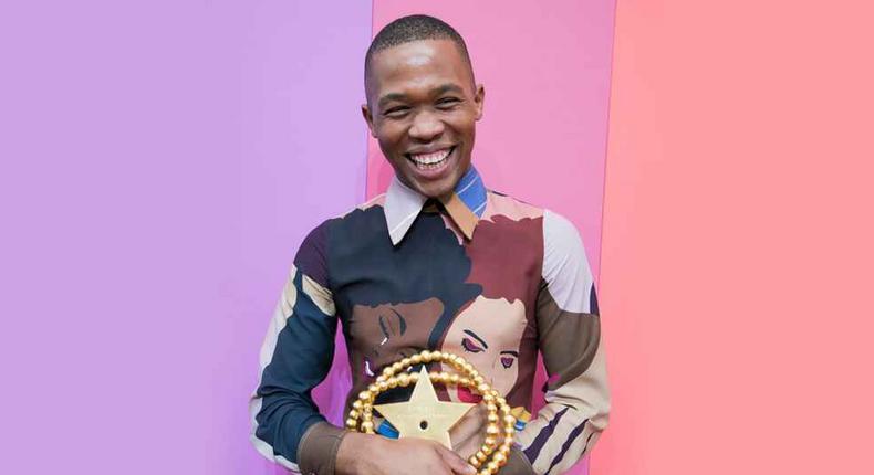 Thebe Magugu is the winner of the sixth edition of LVMH Prize for Young Fashion Designers  (DR / LVMH Prize)