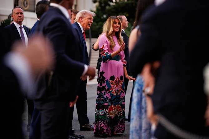Donald i Melanija Tramp