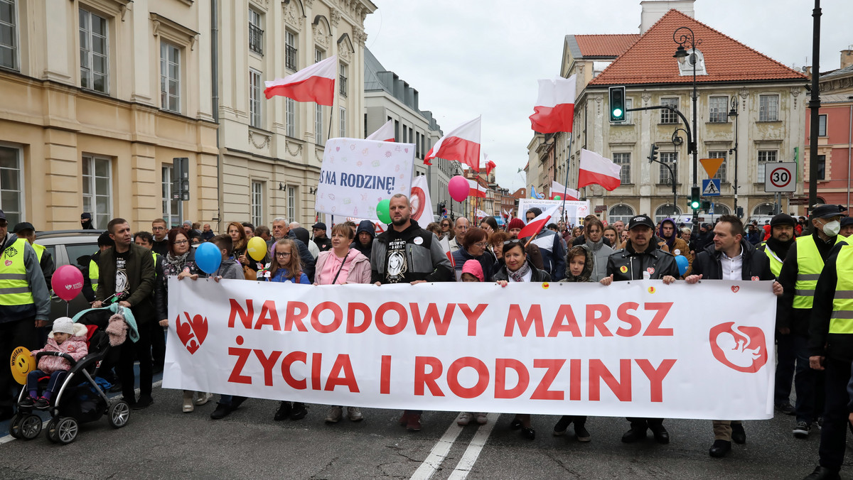 Marsz Życia i Rodziny w Warszawie