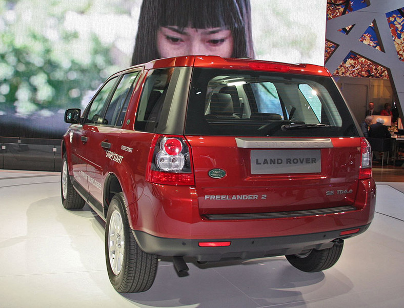 Paryż 2008: Land Rover Freelander 2 TD4_e – oszczędna terenówka