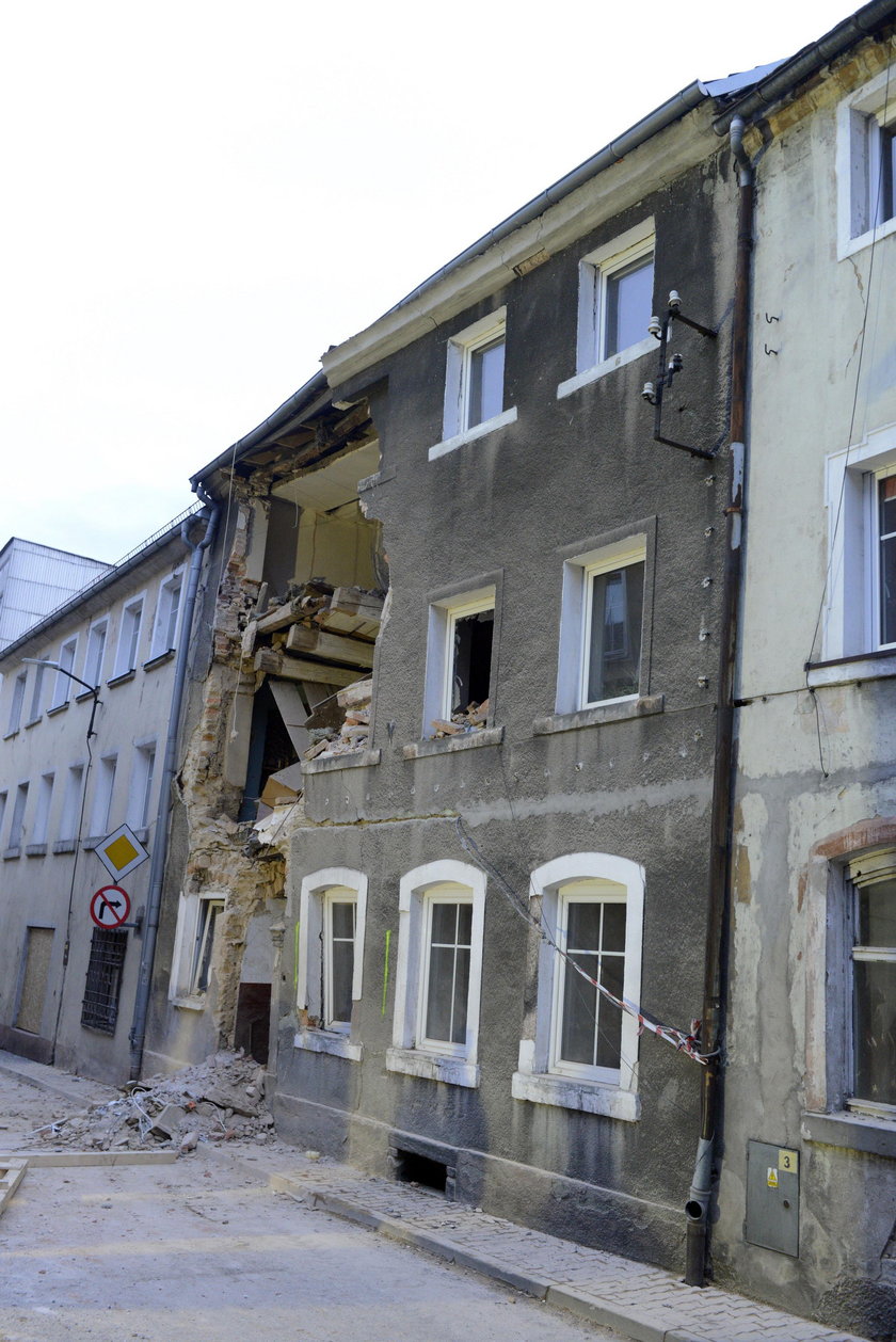Katastrofa w Mirsku. Wybuch butli z gazem zniszczył kamienicę w centrum