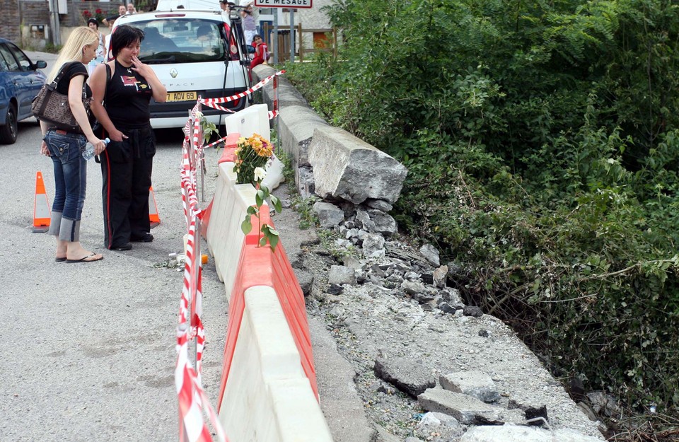 Rodziny na miejscu tragedii