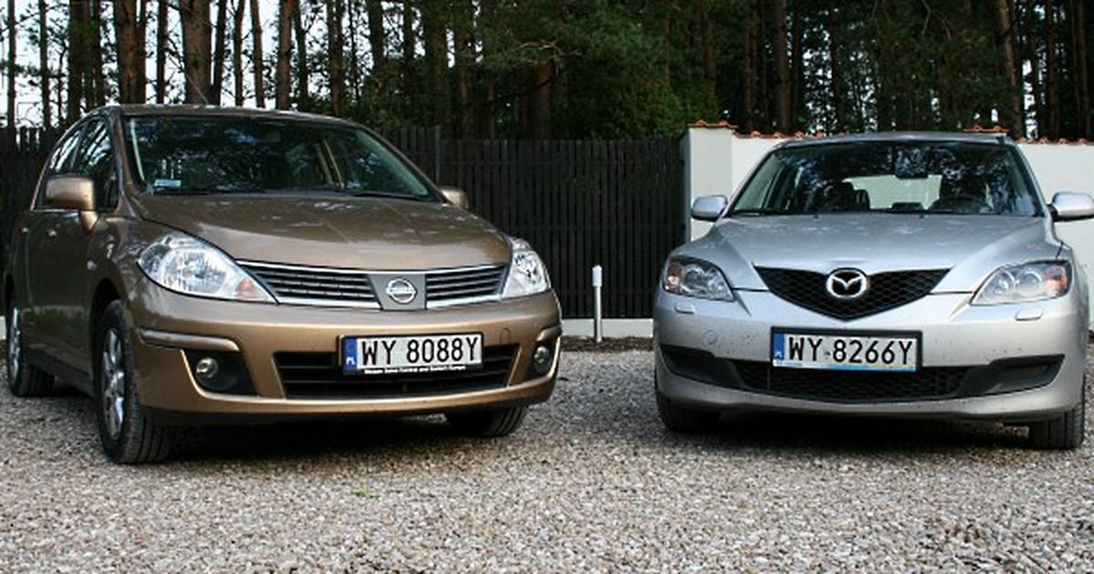 Mazda 3 vs Nissan Tiida Test porównawczy Opinie